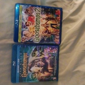 Goosebumps and Goosebumps 2 BLU-RAY +DVD Combo